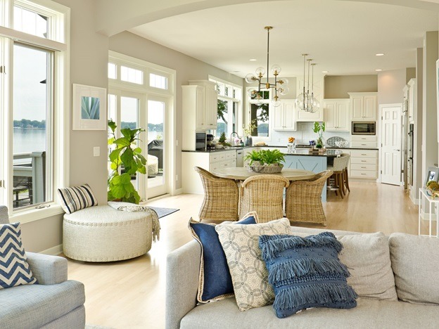 Set up in different rooms