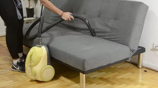 Futon washing process