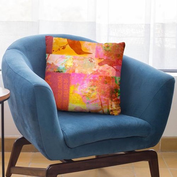 Tropical Island I Throw Pillow