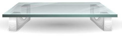 Glass tabletops are cheaper to buy when compared with wood. 