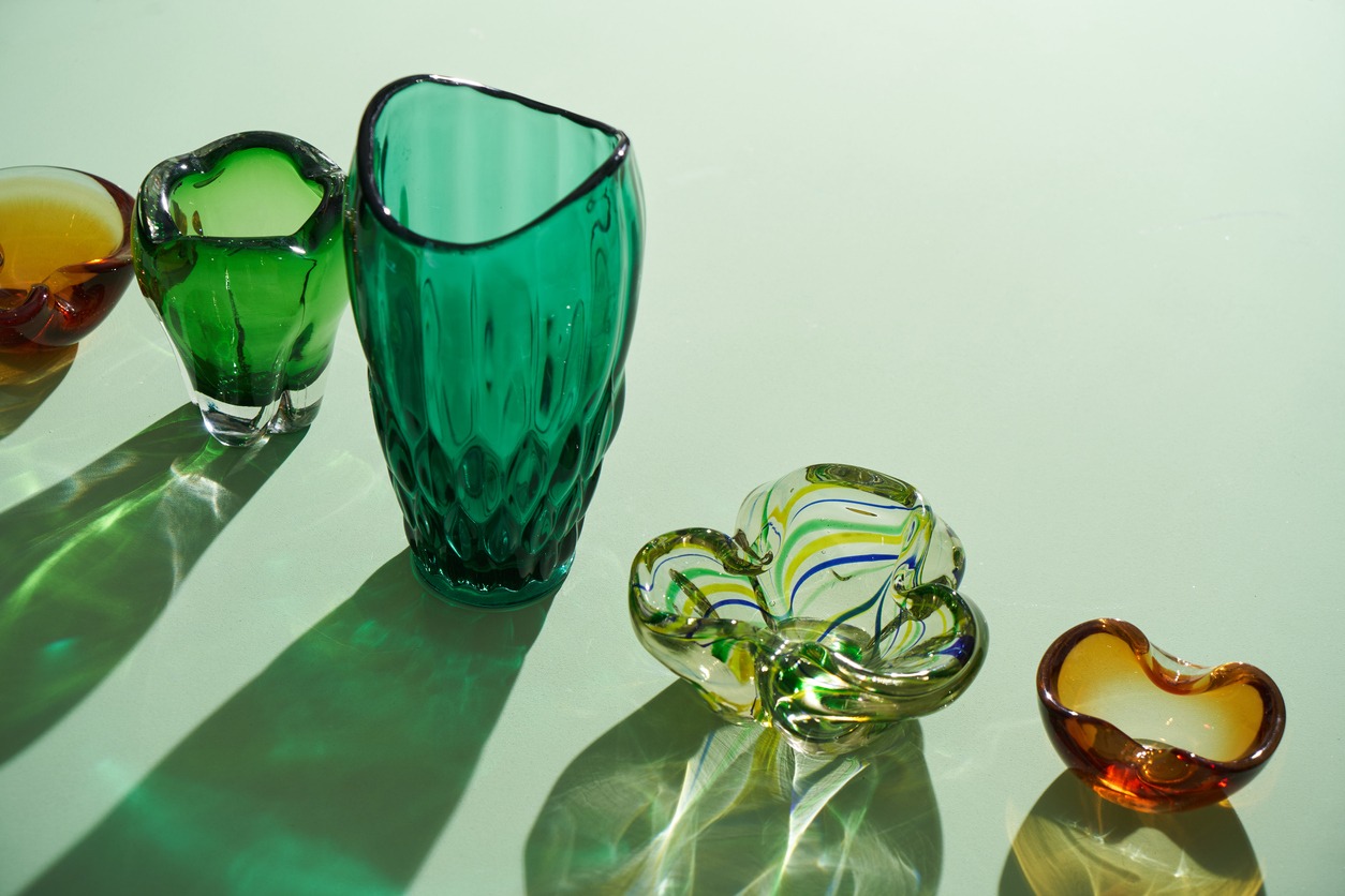 glass vases