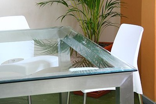 It lights up the dining room