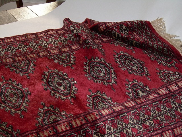 Bokhara rugs decoration