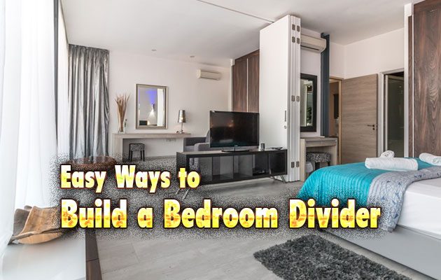 Easy Ways to Build a Bedroom Divider