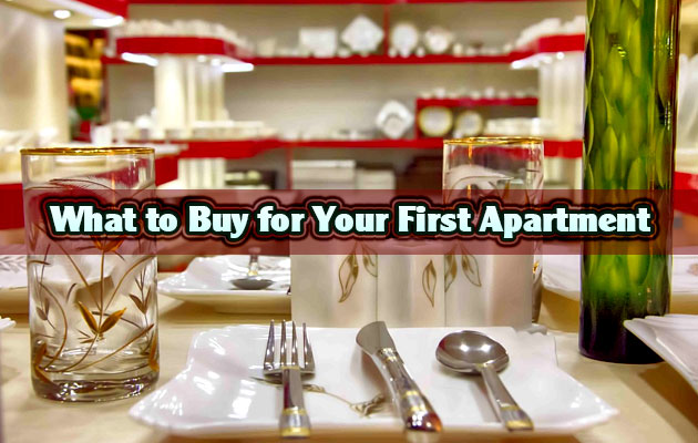 What to Buy for Your First Apartment