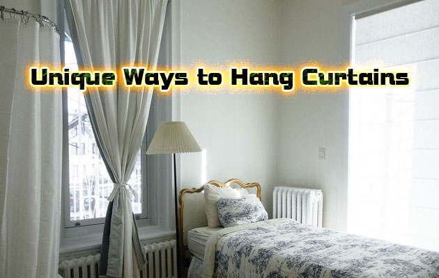 Unique Ways to Hang Curtains