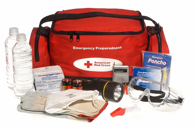 Stock your first aid kit and emergency kit