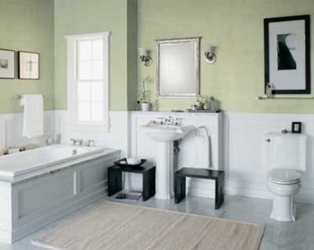 Ideas for decorating the bathroom in black