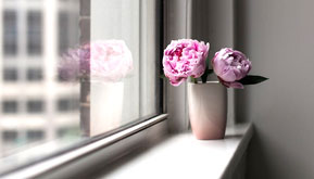 Accentuate your room with pink flowers