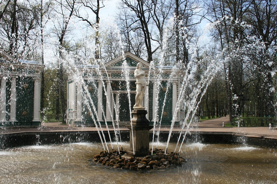 Spouting fountains
