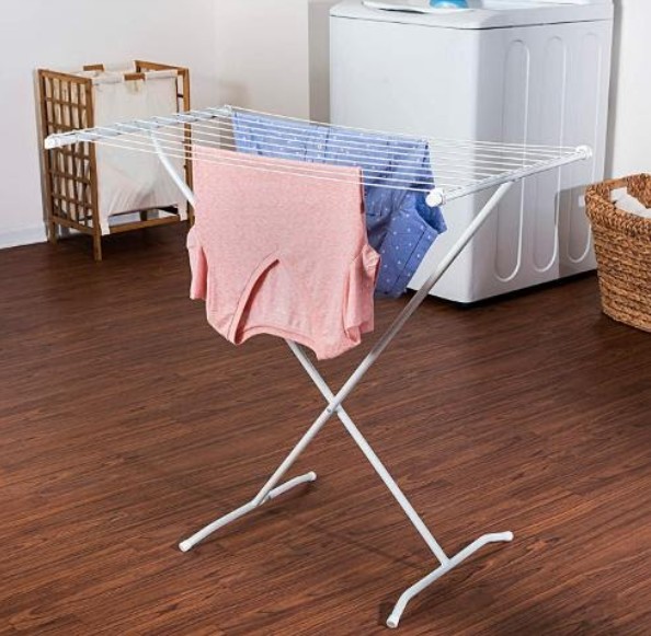 How Do You Hang Clothes On A Drying Rack