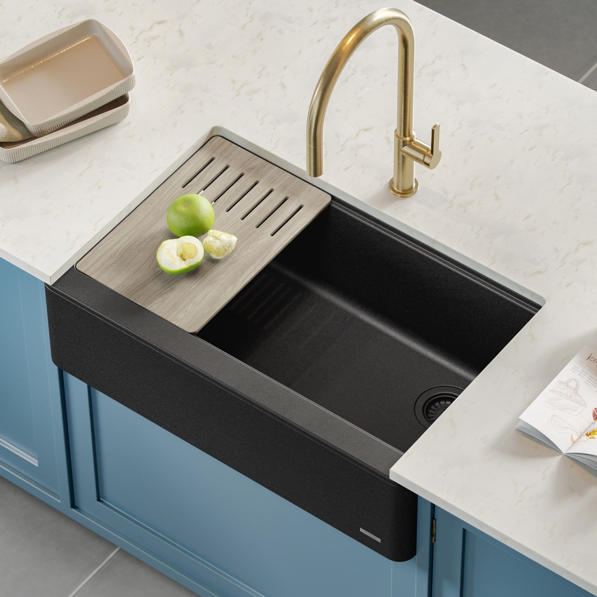 Black_Granite Kitchen-Sinks