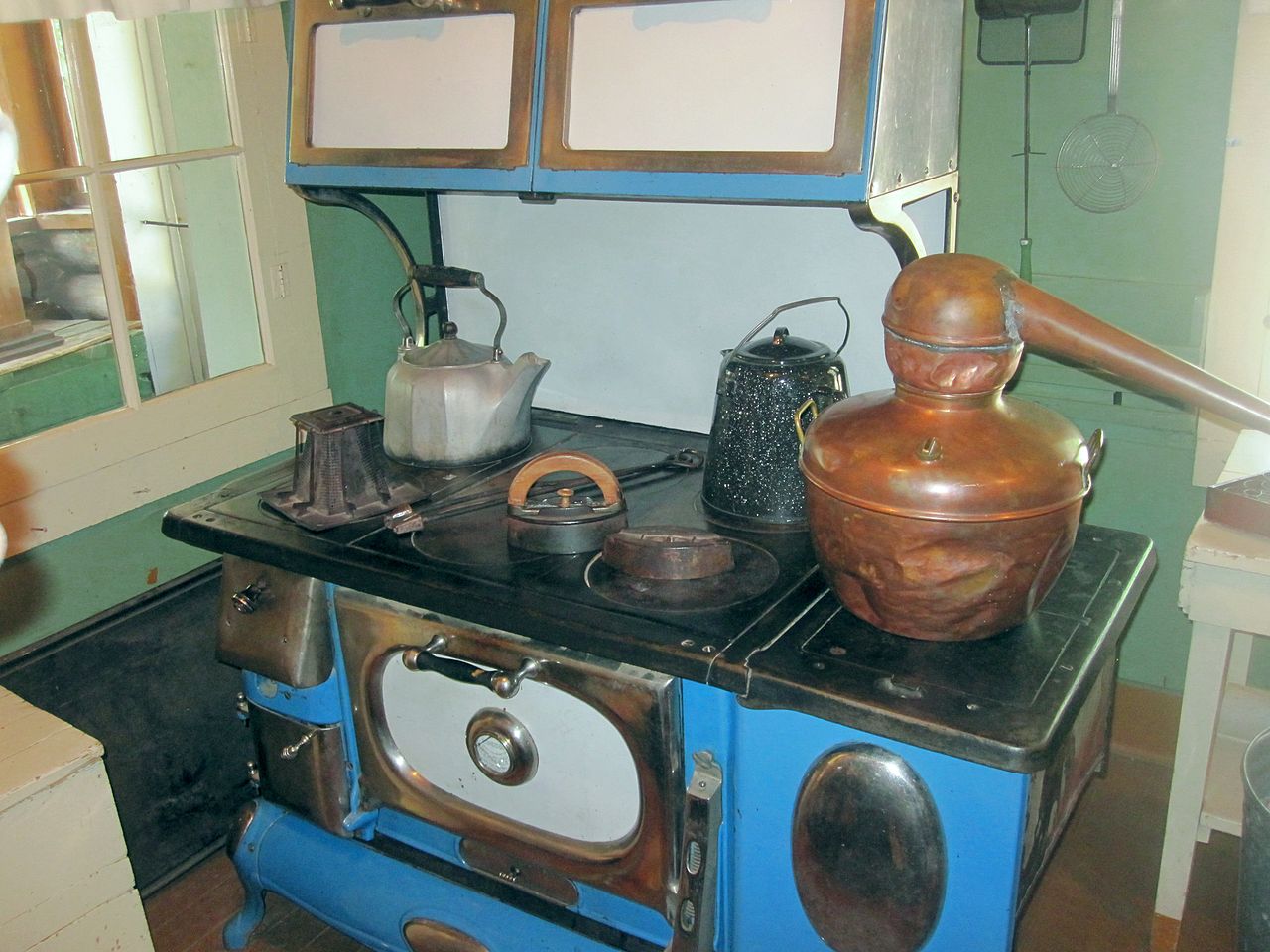 Traditional stove. 