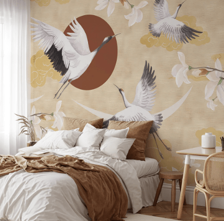Chinoiserie Peel and Stick Wallpaper